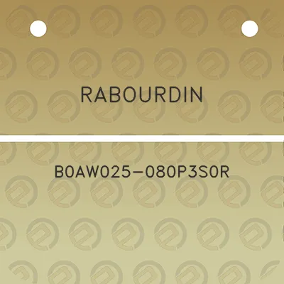 rabourdin-b0aw025-080p3s0r