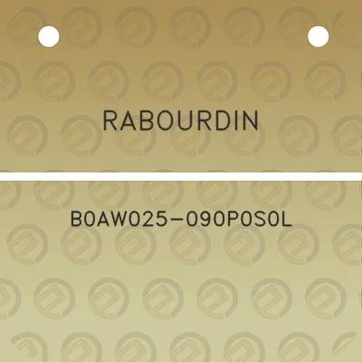 rabourdin-b0aw025-090p0s0l