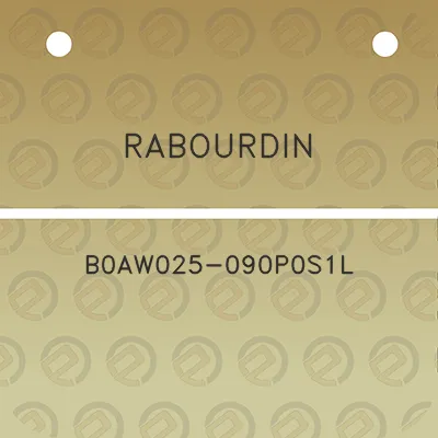 rabourdin-b0aw025-090p0s1l