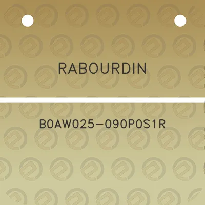 rabourdin-b0aw025-090p0s1r