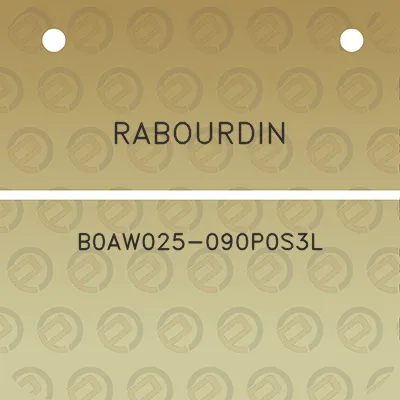 rabourdin-b0aw025-090p0s3l