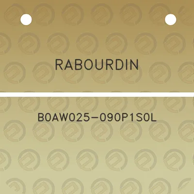 rabourdin-b0aw025-090p1s0l