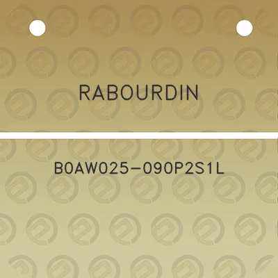 rabourdin-b0aw025-090p2s1l