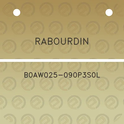 rabourdin-b0aw025-090p3s0l