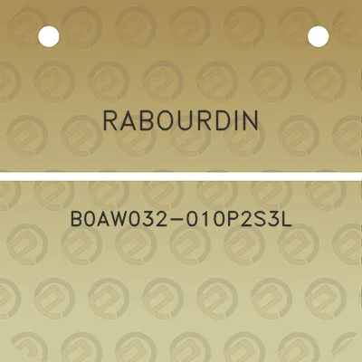 rabourdin-b0aw032-010p2s3l