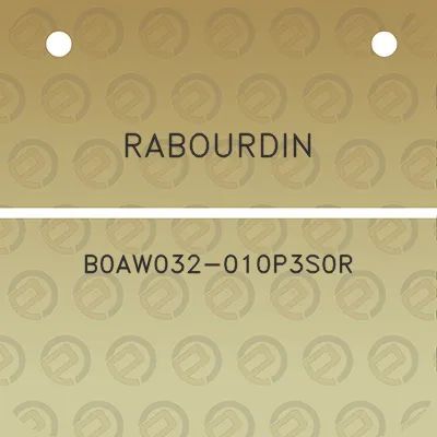 rabourdin-b0aw032-010p3s0r