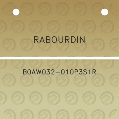 rabourdin-b0aw032-010p3s1r