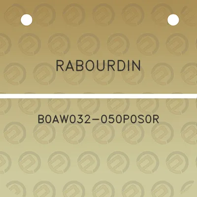 rabourdin-b0aw032-050p0s0r