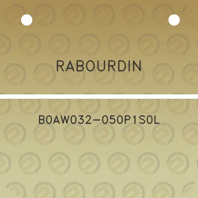 rabourdin-b0aw032-050p1s0l