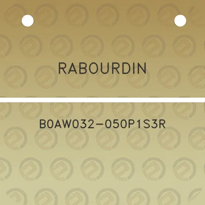 rabourdin-b0aw032-050p1s3r