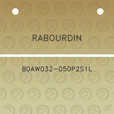 rabourdin-b0aw032-050p2s1l