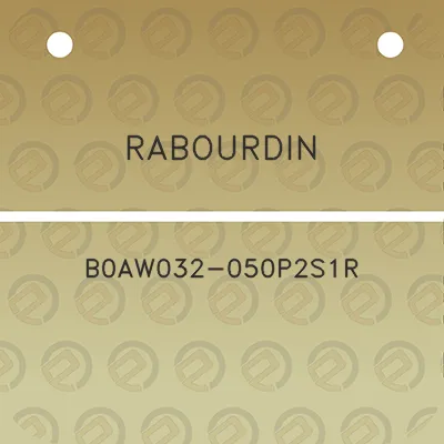 rabourdin-b0aw032-050p2s1r