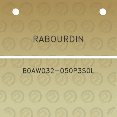 rabourdin-b0aw032-050p3s0l