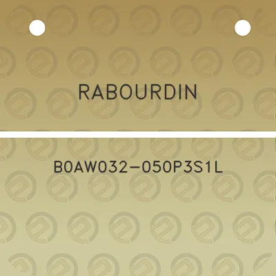 rabourdin-b0aw032-050p3s1l