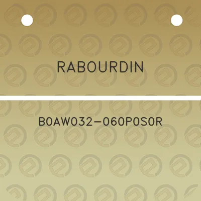 rabourdin-b0aw032-060p0s0r