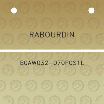 rabourdin-b0aw032-070p0s1l