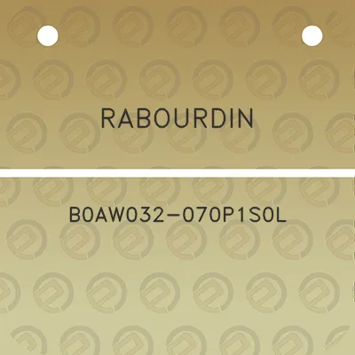 rabourdin-b0aw032-070p1s0l