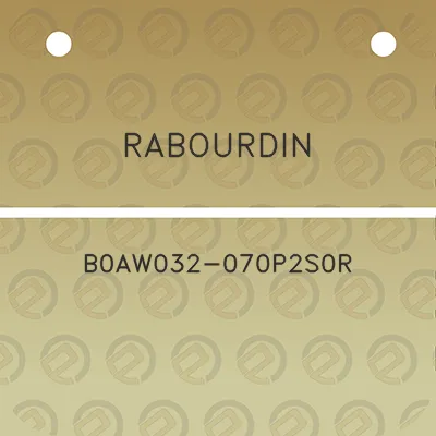 rabourdin-b0aw032-070p2s0r