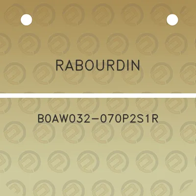 rabourdin-b0aw032-070p2s1r