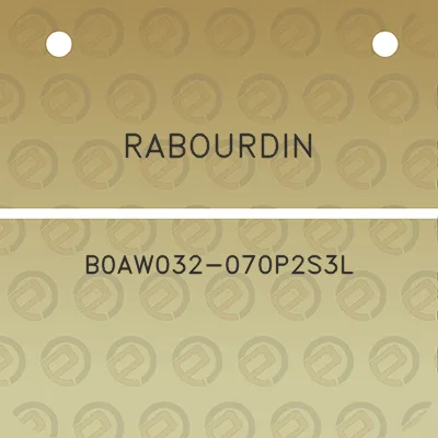 rabourdin-b0aw032-070p2s3l