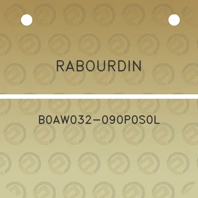 rabourdin-b0aw032-090p0s0l