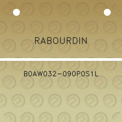 rabourdin-b0aw032-090p0s1l