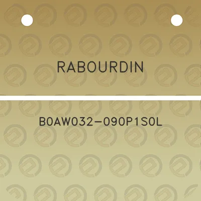 rabourdin-b0aw032-090p1s0l