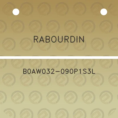 rabourdin-b0aw032-090p1s3l