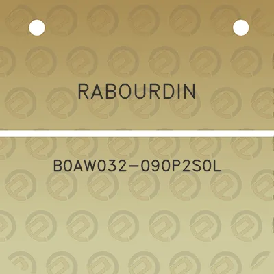 rabourdin-b0aw032-090p2s0l