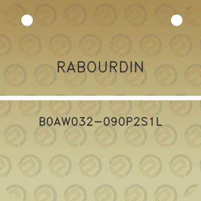 rabourdin-b0aw032-090p2s1l