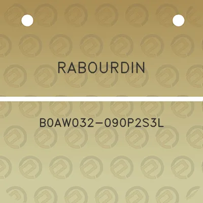 rabourdin-b0aw032-090p2s3l