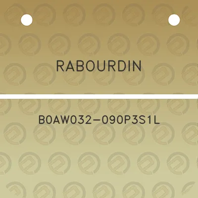 rabourdin-b0aw032-090p3s1l