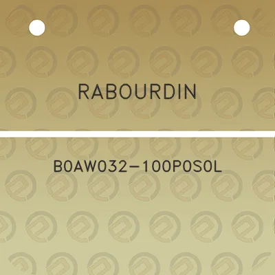 rabourdin-b0aw032-100p0s0l