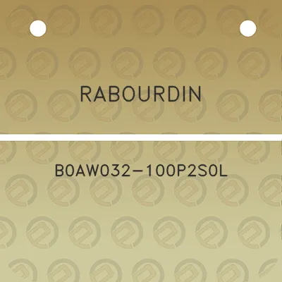 rabourdin-b0aw032-100p2s0l