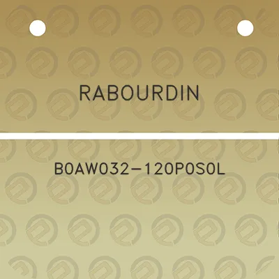 rabourdin-b0aw032-120p0s0l