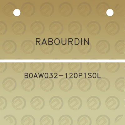 rabourdin-b0aw032-120p1s0l