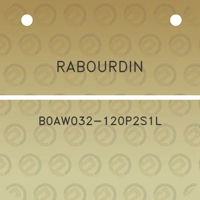 rabourdin-b0aw032-120p2s1l