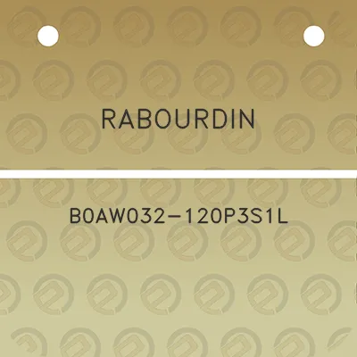 rabourdin-b0aw032-120p3s1l