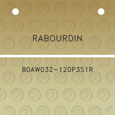 rabourdin-b0aw032-120p3s1r