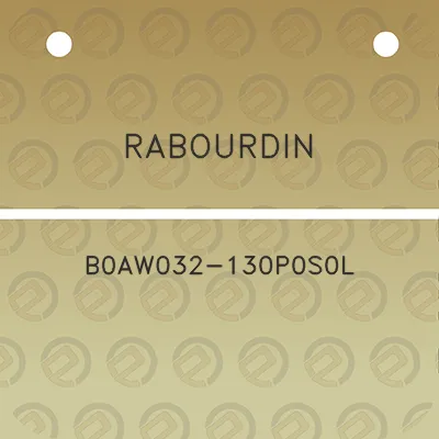 rabourdin-b0aw032-130p0s0l