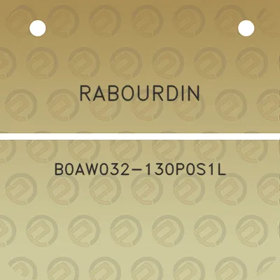 rabourdin-b0aw032-130p0s1l