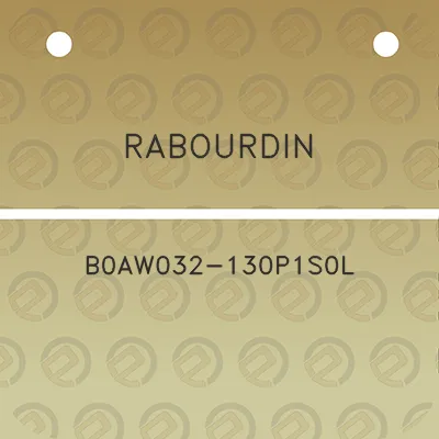 rabourdin-b0aw032-130p1s0l