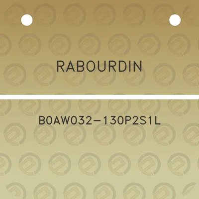 rabourdin-b0aw032-130p2s1l