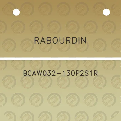 rabourdin-b0aw032-130p2s1r