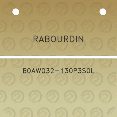 rabourdin-b0aw032-130p3s0l