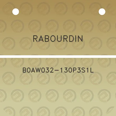 rabourdin-b0aw032-130p3s1l