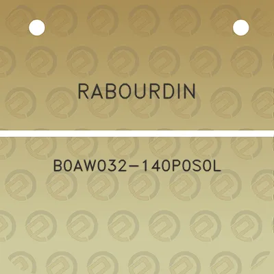 rabourdin-b0aw032-140p0s0l