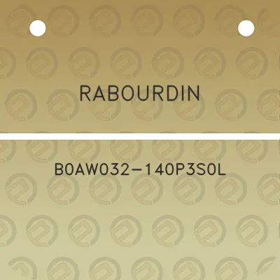 rabourdin-b0aw032-140p3s0l