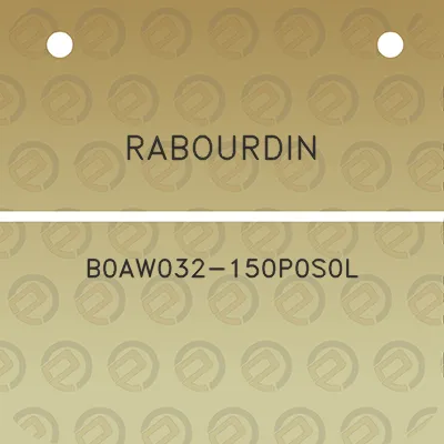 rabourdin-b0aw032-150p0s0l