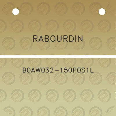 rabourdin-b0aw032-150p0s1l